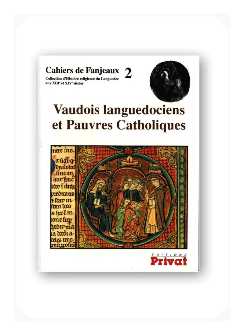 Vaudois languedocien et Pauvres catholiques.