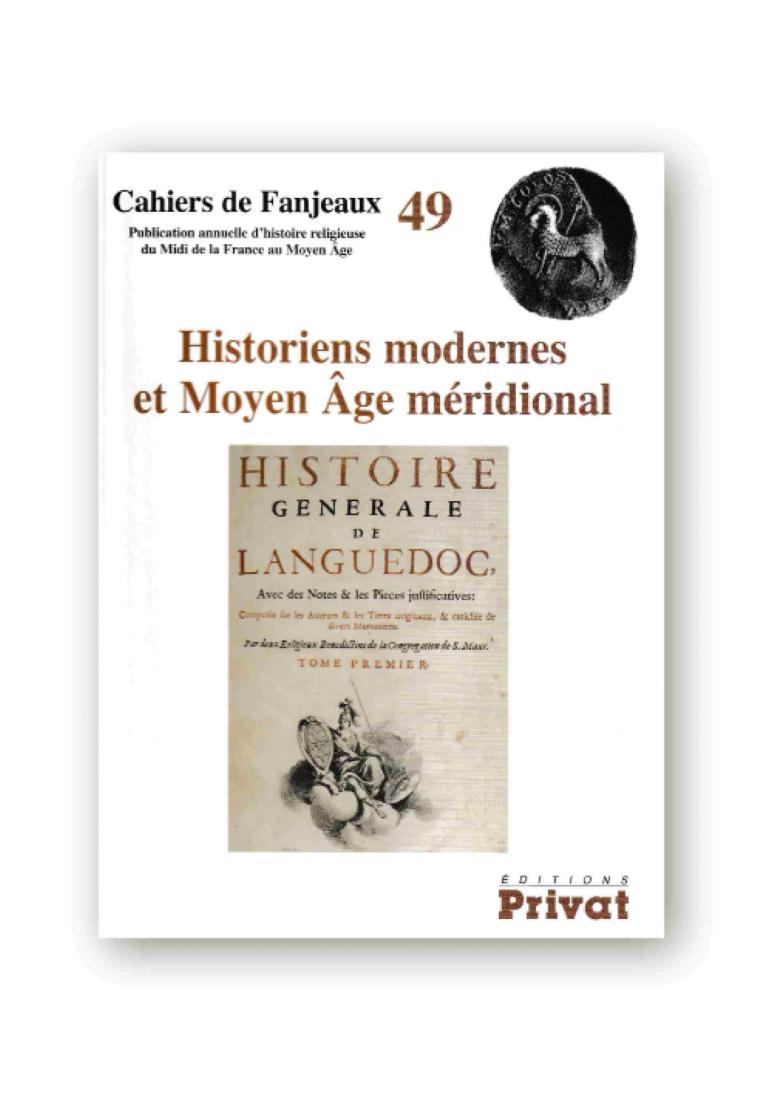 Historiens modernes et Moyen Age méridional