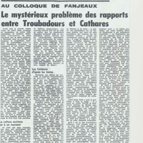 1967 Presse Colloque N°3