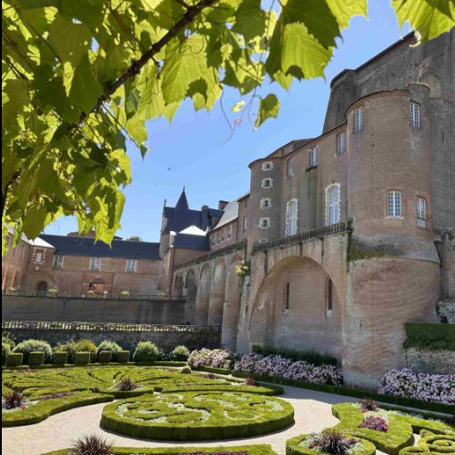 Excursion à Albi, le jardin du Palais épiscopal